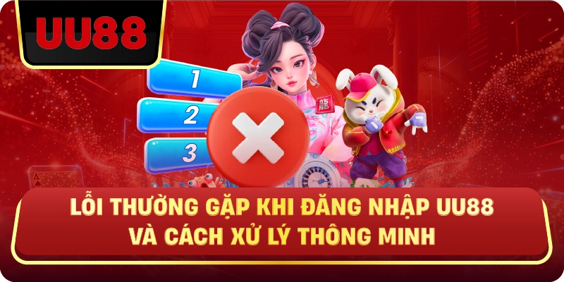 Lỗi Thường Gặp Khi Đăng Nhập UU88 Và Cách Xử Lý Thông Minh